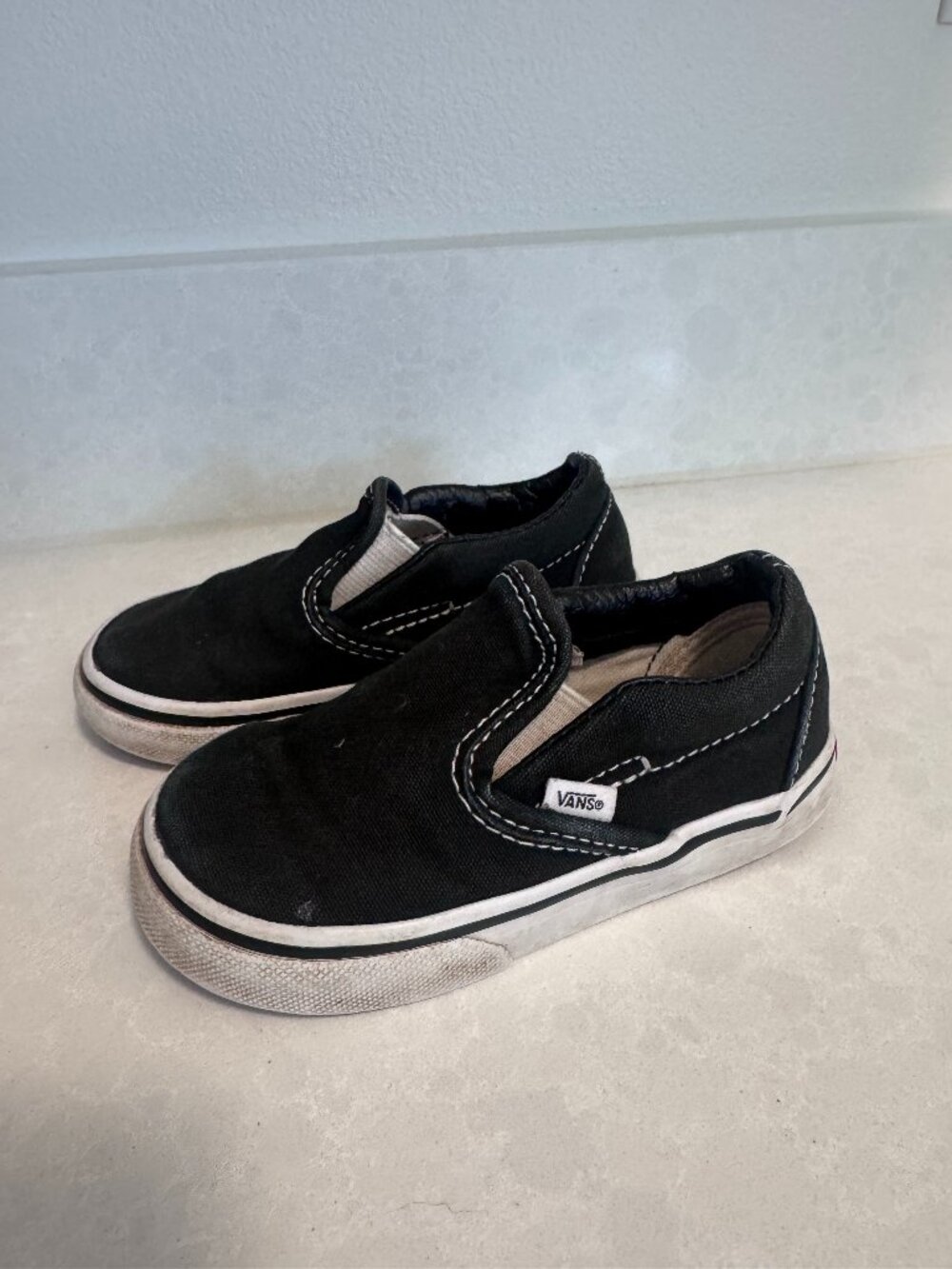 Vans Classic Slip-On Toddler Sneakers - Size 7